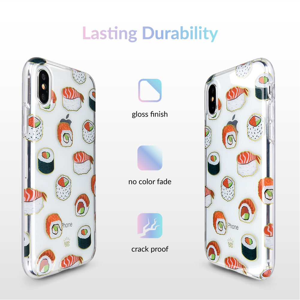 Sushi Clear iPhone Case