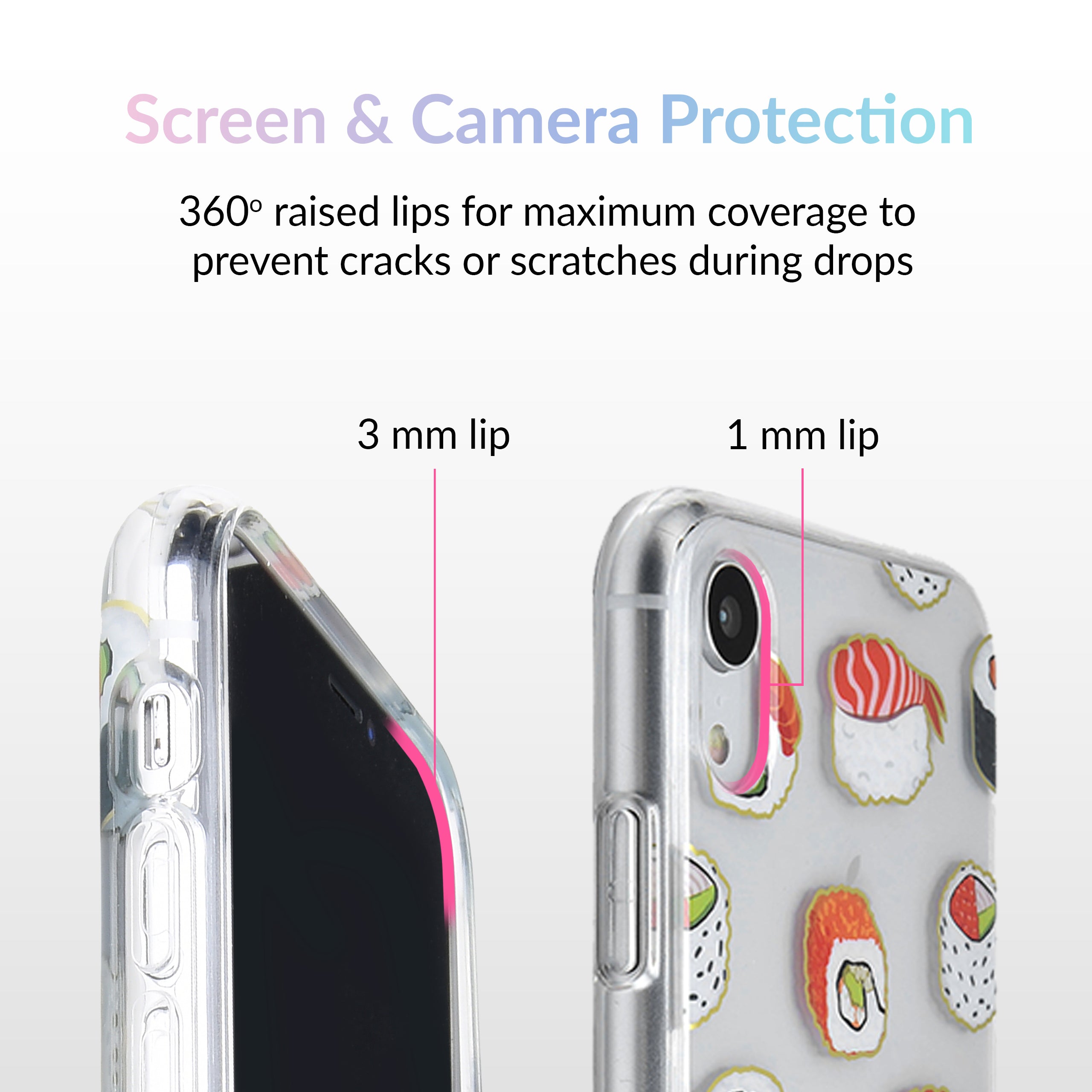 Sushi Clear iPhone Case