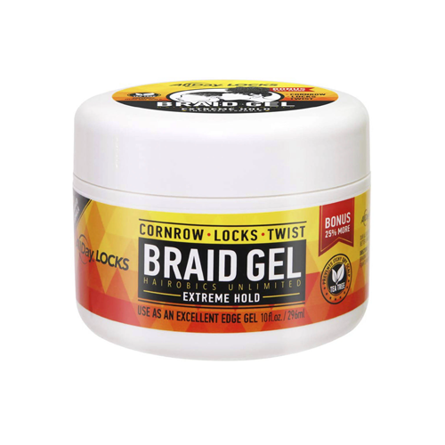 AllDay Locks Braid Gel 10 oz.