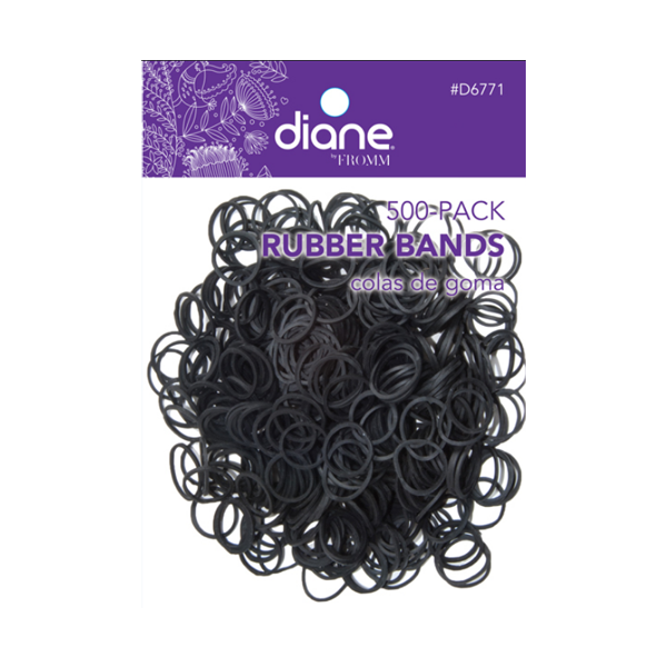 Diane Rubber Bands Black #D6771