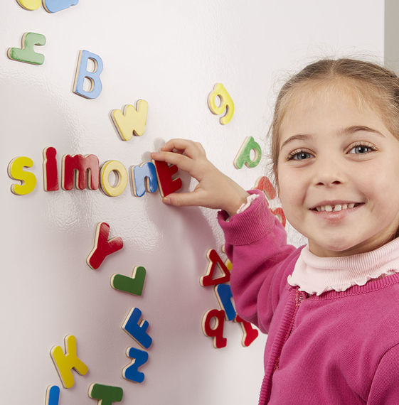 Magnetic Wooden Letters