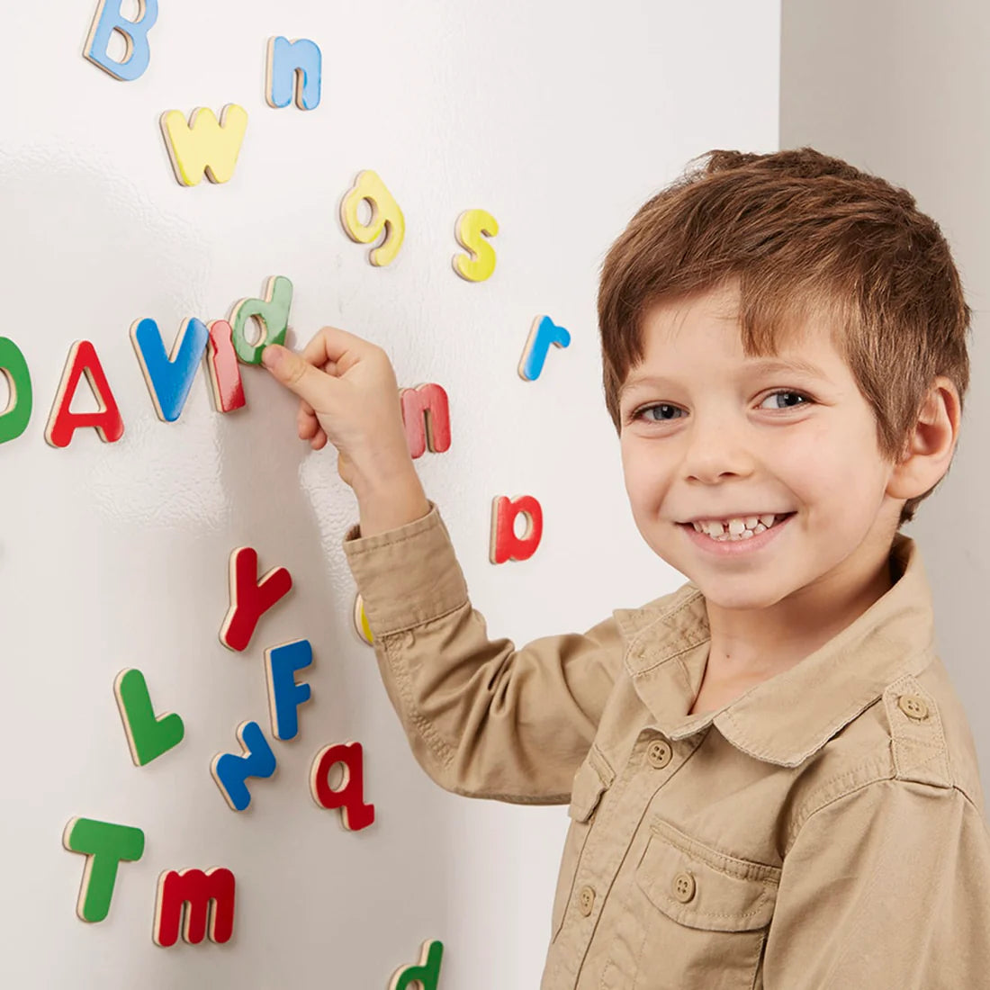 Magnetic Wooden Letters