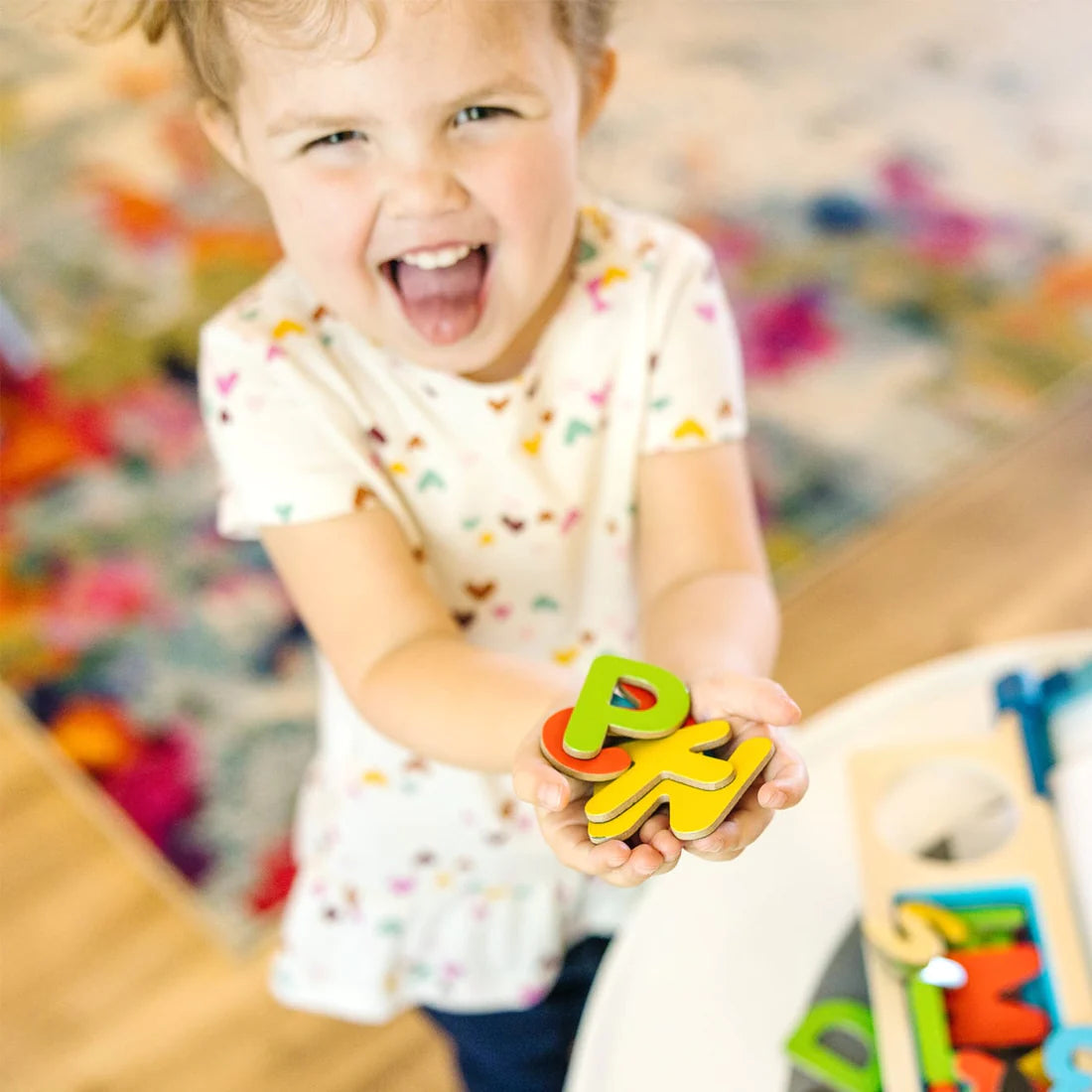 Magnetic Wooden Letters