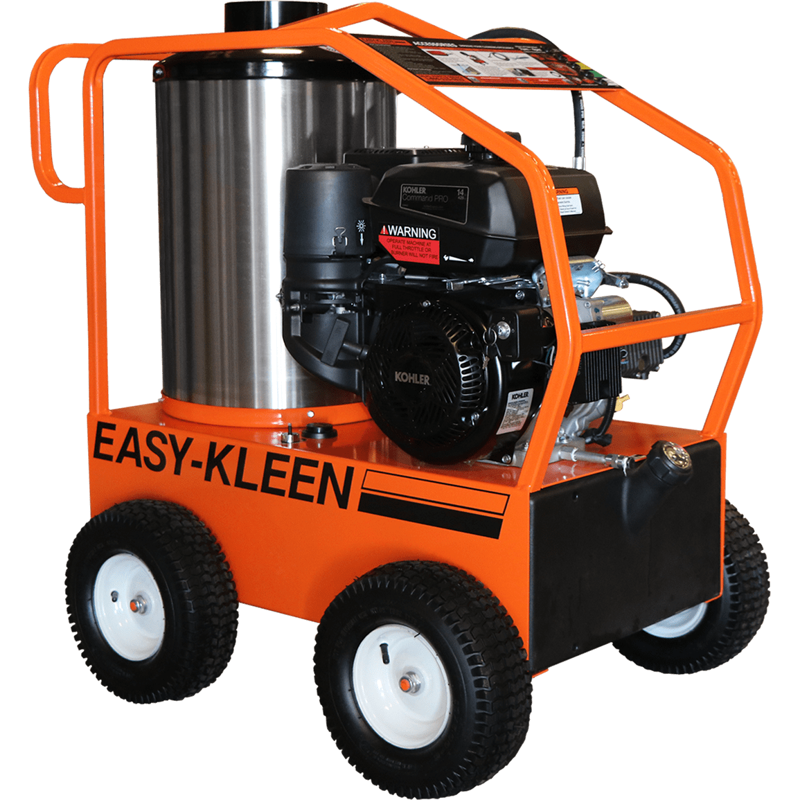 Easy-Kleen Commercial (Gas - Hot Water) Pressure Washer, Kohler Engine, 4000 PSI - EZO4035G-K-GP-12