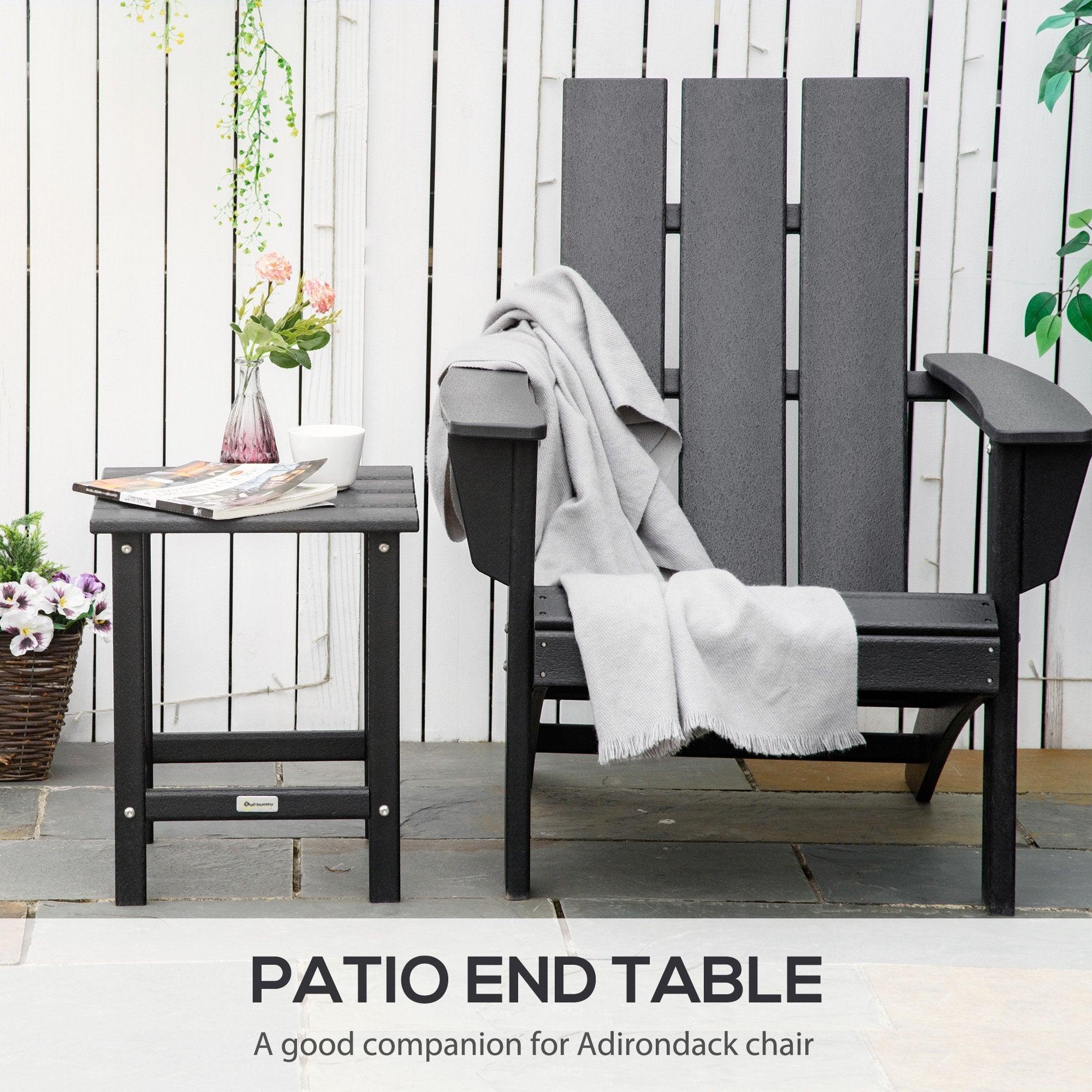 Patio Side Table, 18