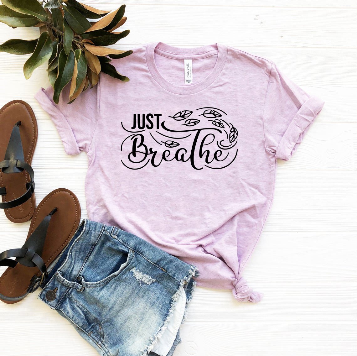 Just Breathe Comfort Tee - T-Shirt