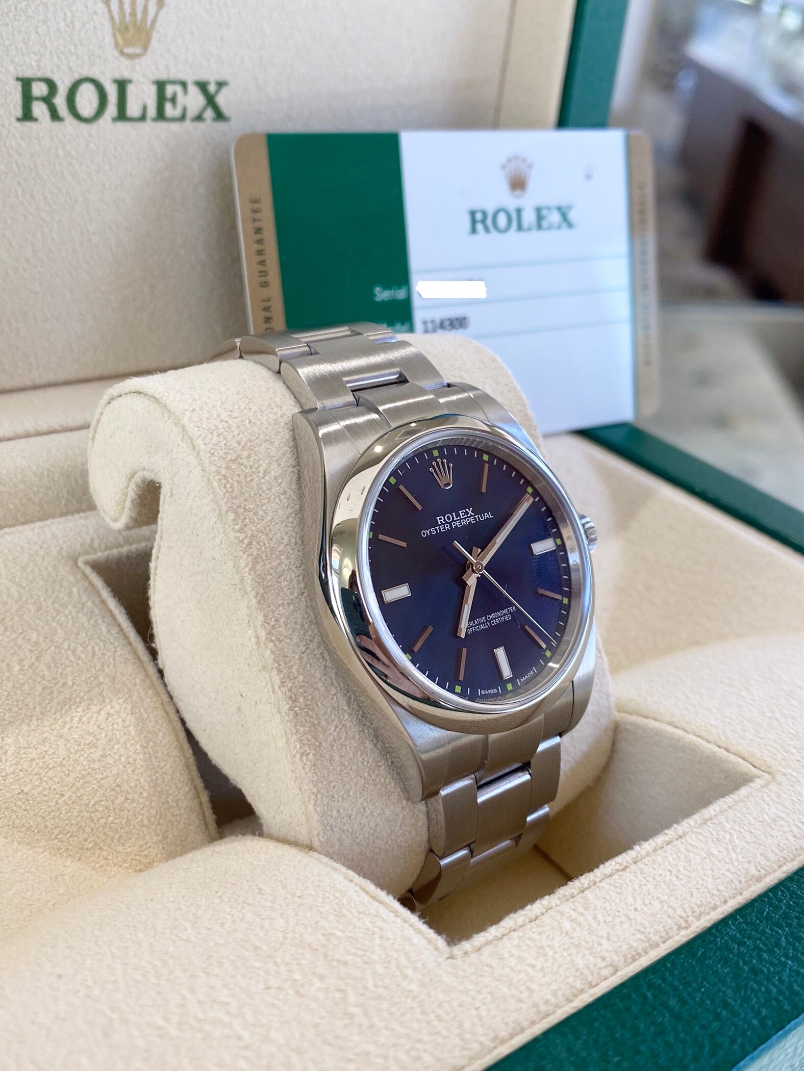 2017 Rolex Oyster Perpetual 39 114300