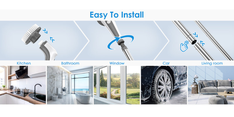 Assembling Your Electric Spin Scrubber