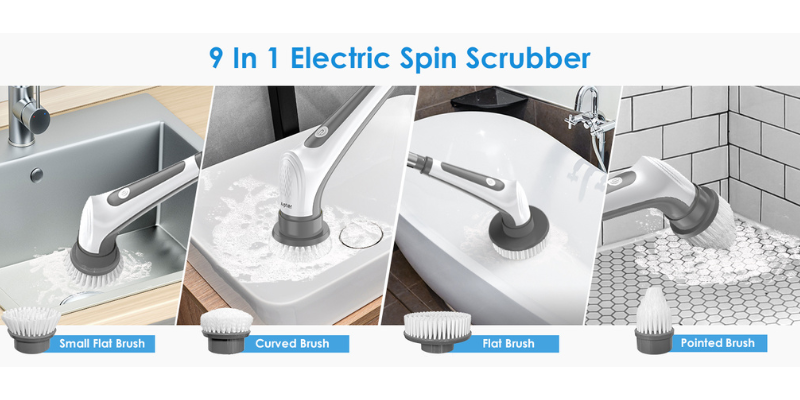 Using Your Electric Spin Scrubber