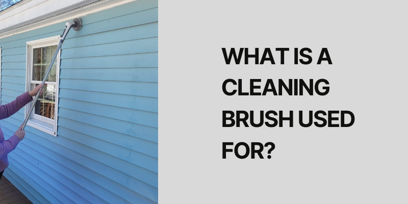 What is a cleaning brush used for?