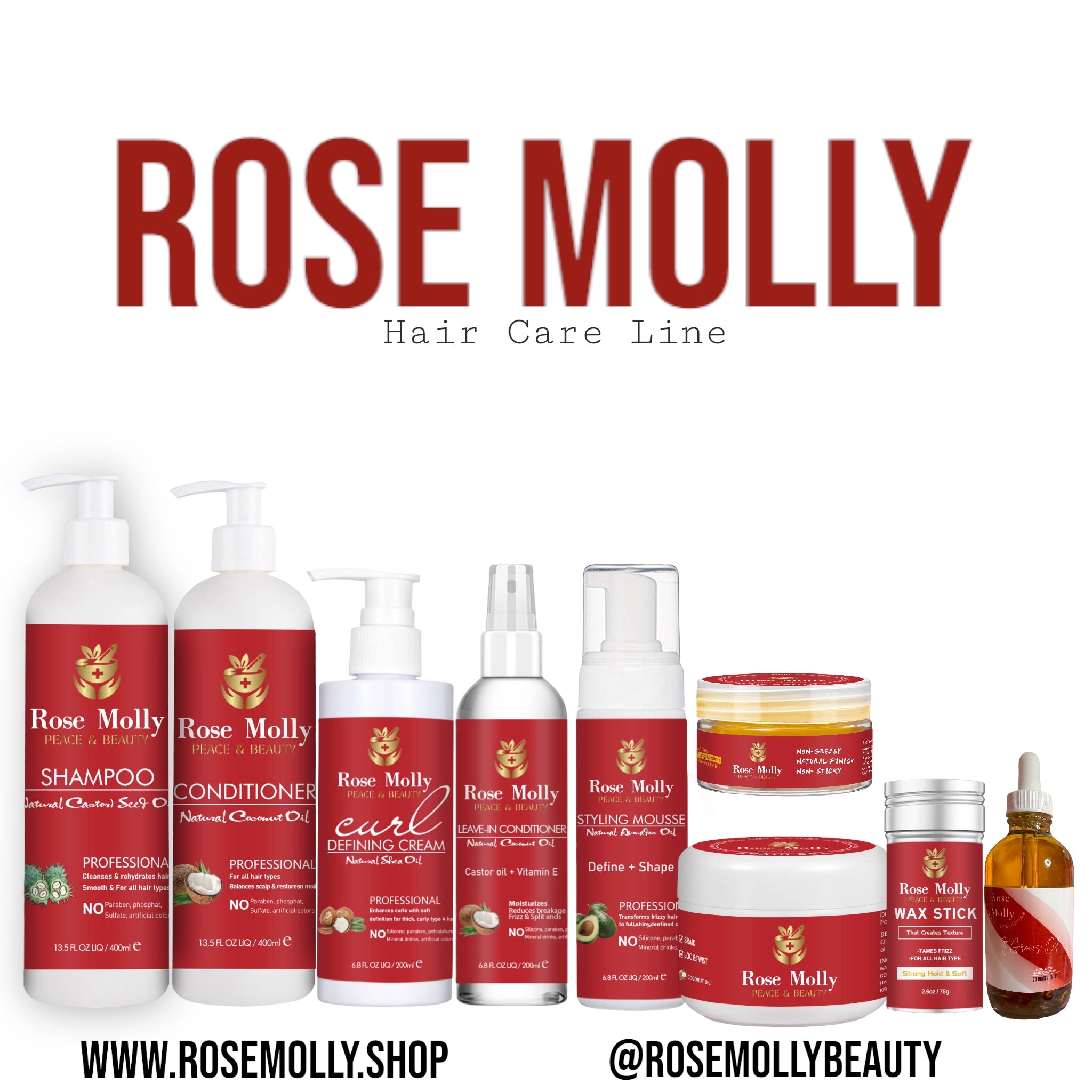 Rose Molly Full Hair Care Set