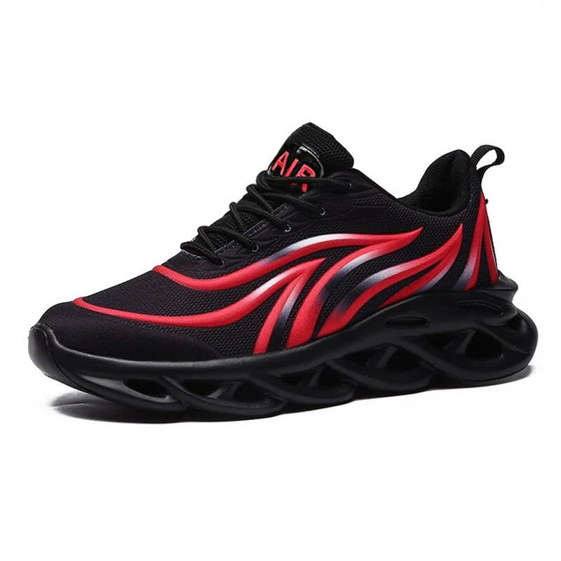Men Flame Printed Sports Shoes