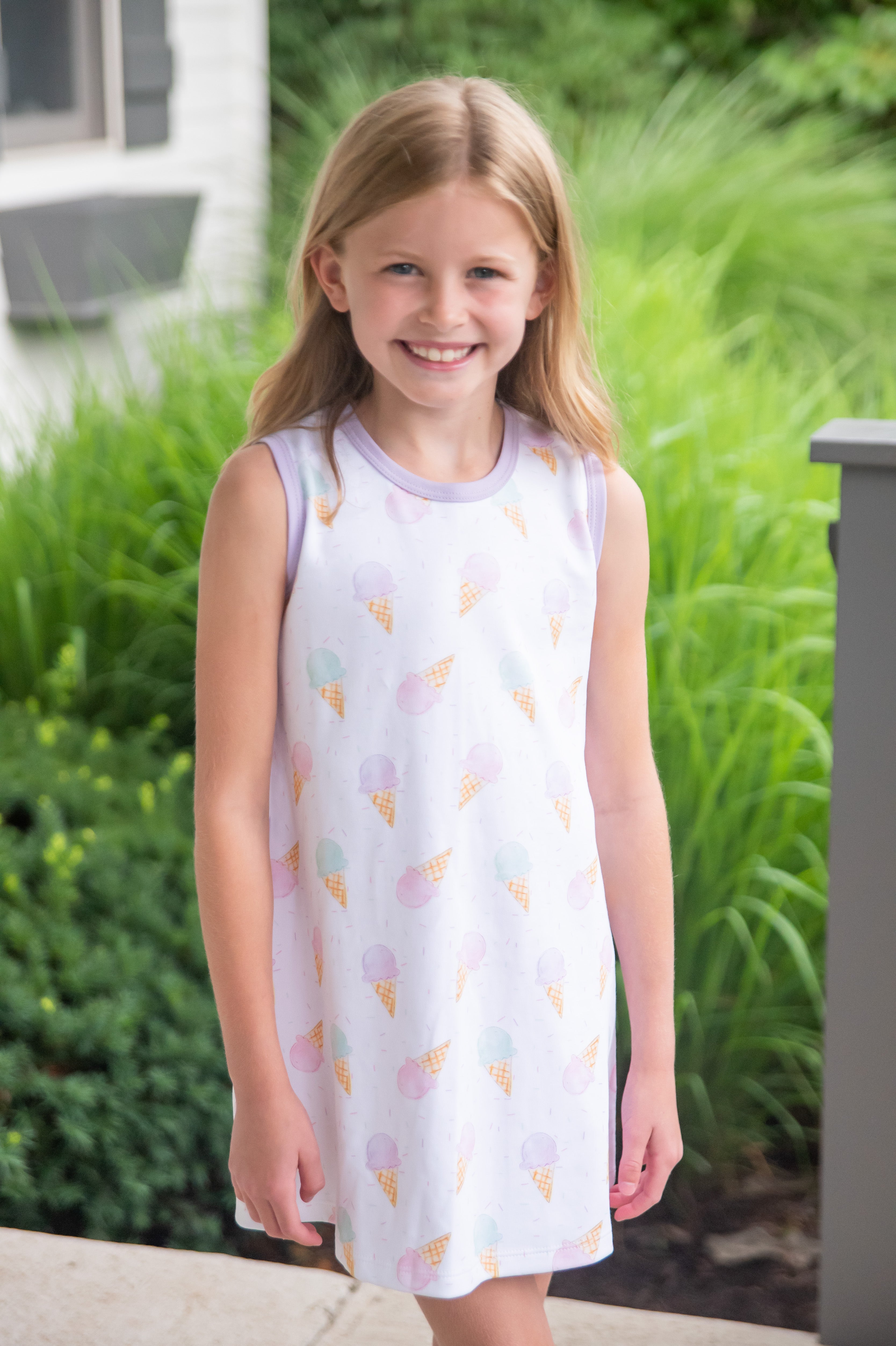 Madison Knit Play Dress | Ice Cream