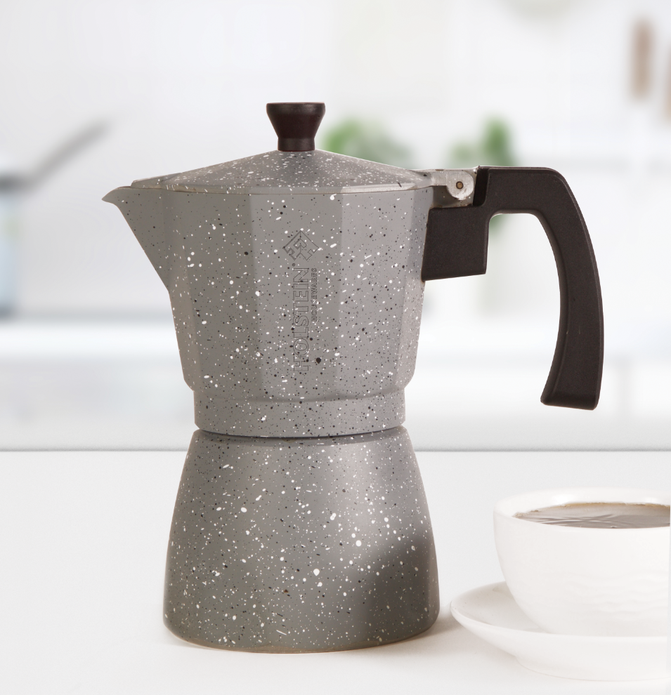 6-CUP ALUMINUM ESPRESSO MAKER