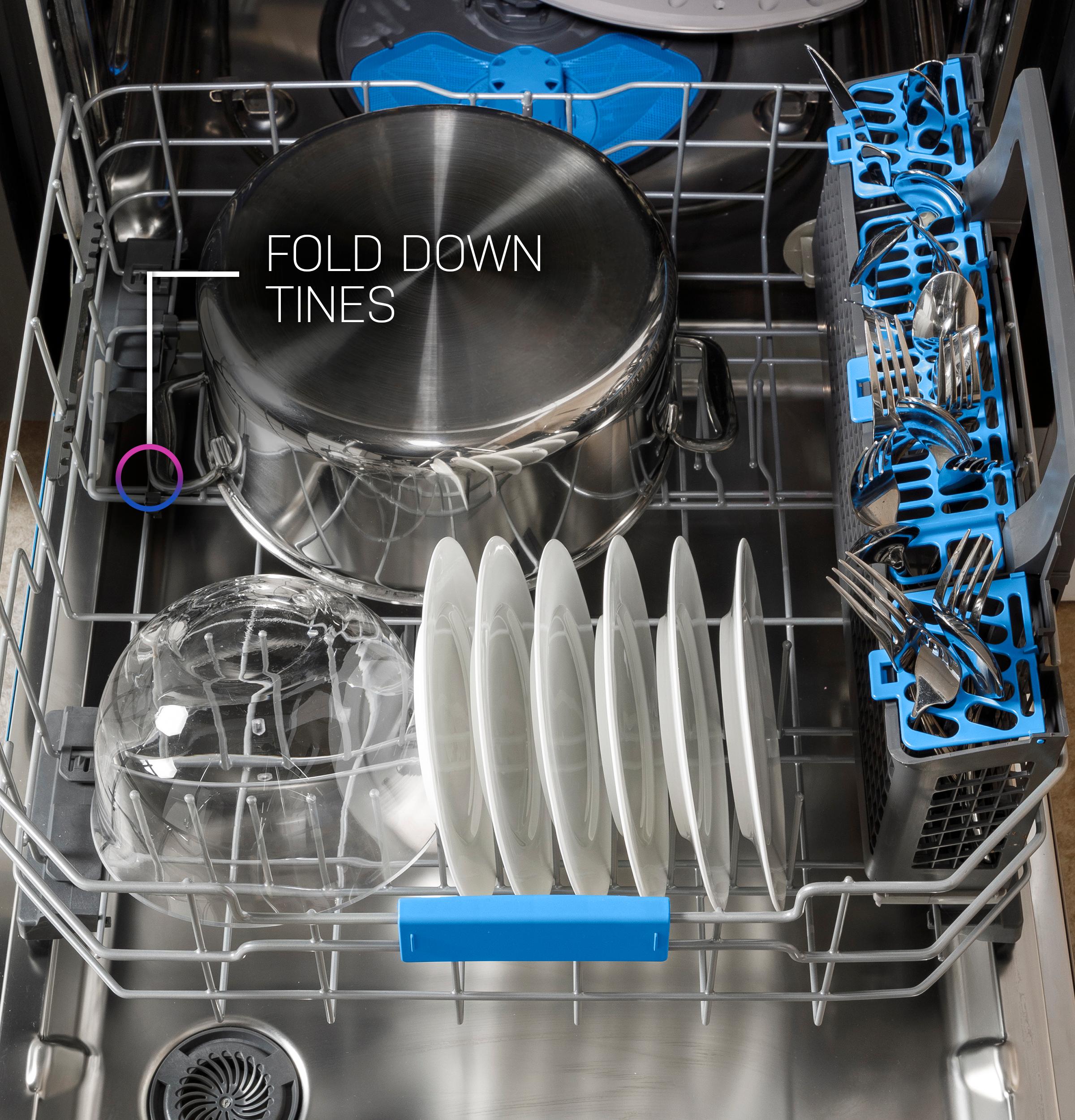 GE Profile? ENERGY STAR Smart UltraFresh System Dishwasher with Microban? Antimicrobial Technology with Deep Clean Washing 3rd Rack, 39 dBA