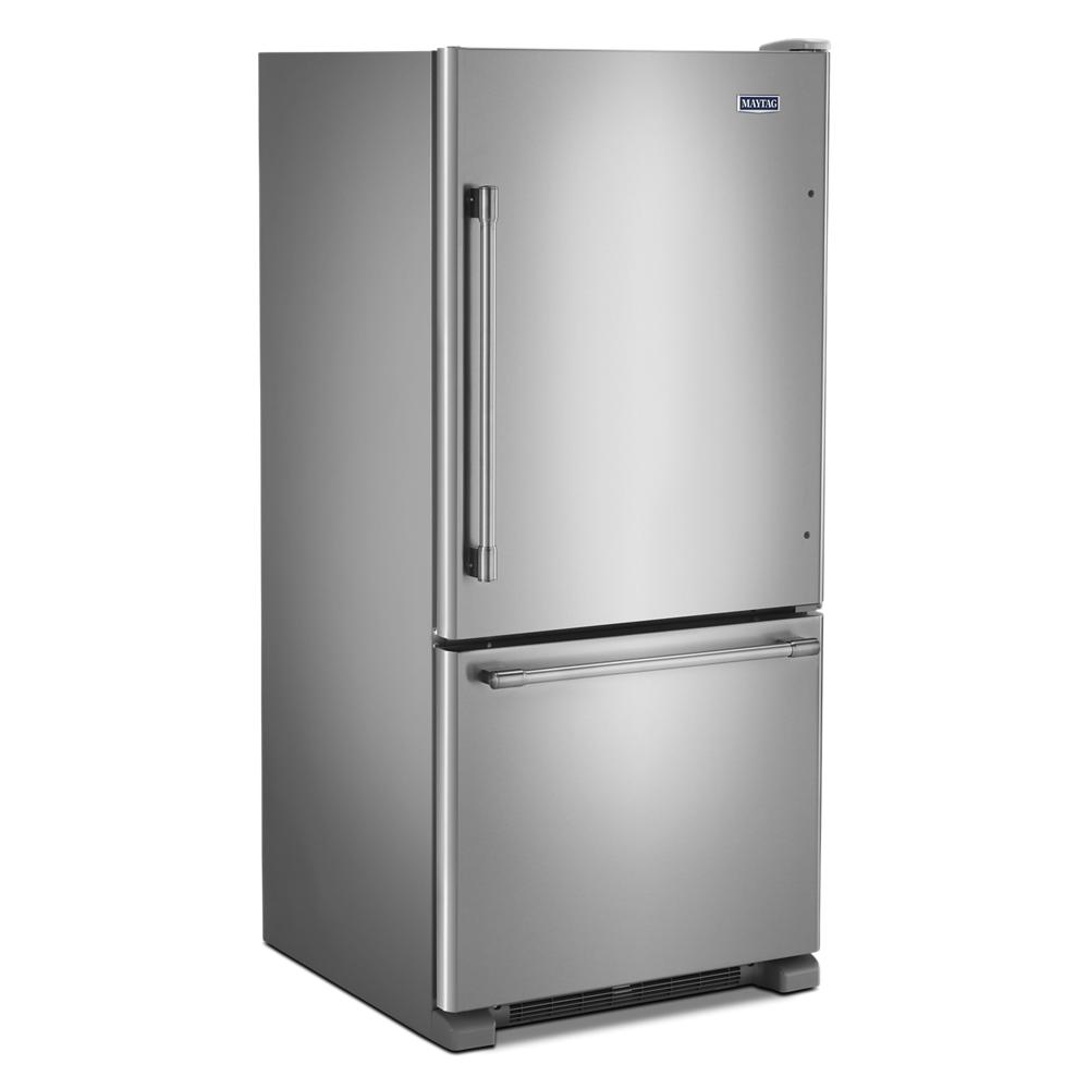 Maytag 30-Inch Wide Bottom Mount Refrigerator - 19 Cu. Ft.