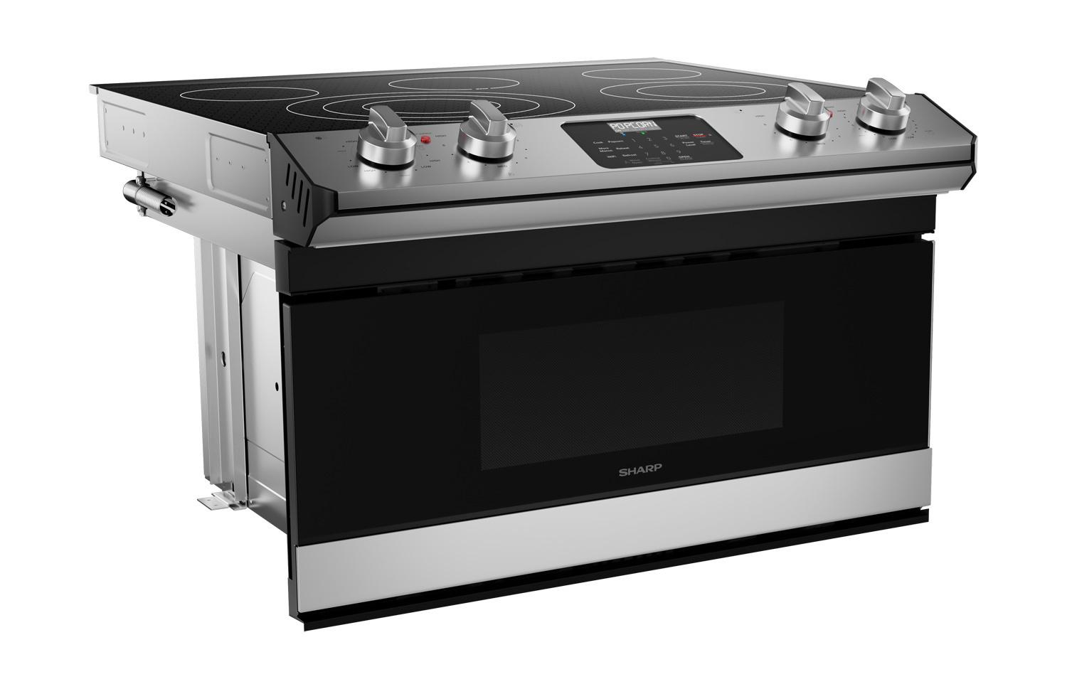 Sharp Smart Radiant Rangetop with Microwave Drawer Oven