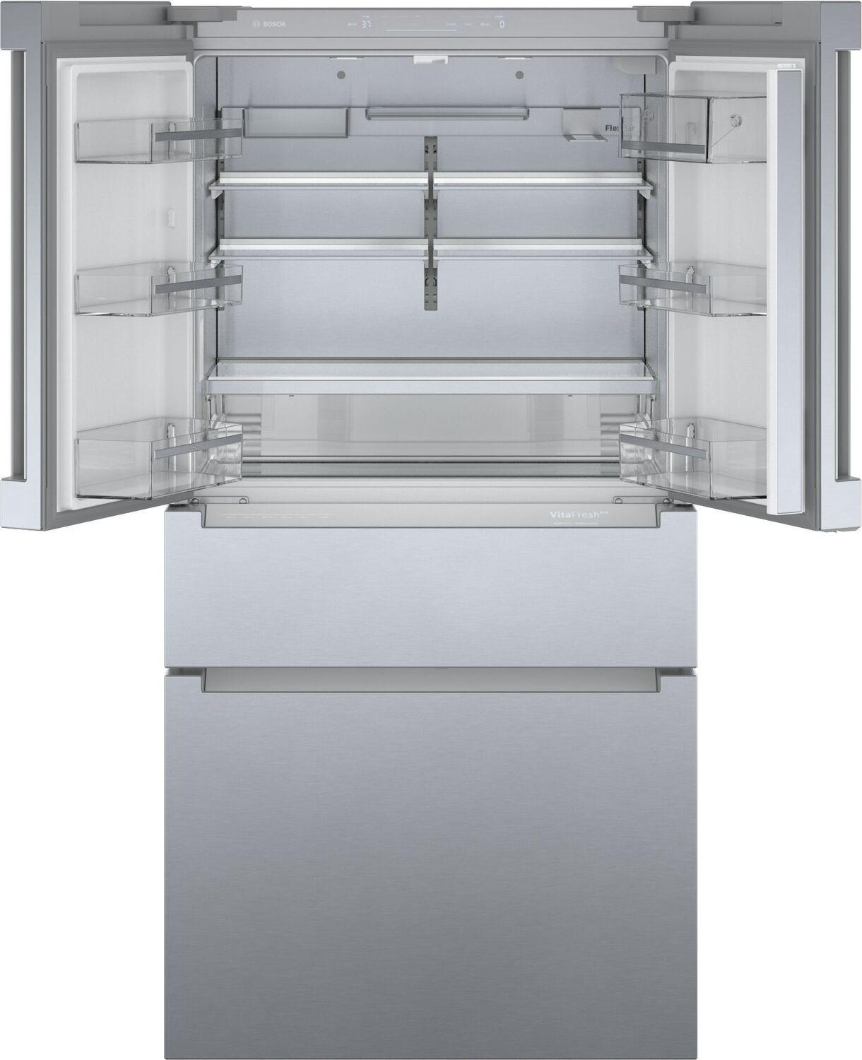 Bosch 800 Series French Door Bottom Mount Refrigerator 36