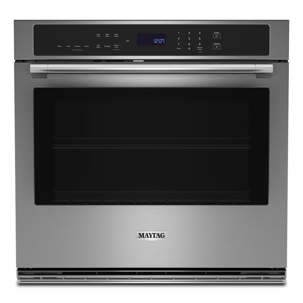 Maytag 30-inch Single Wall Oven with Air Fry and Basket - 5.0 cu. ft.