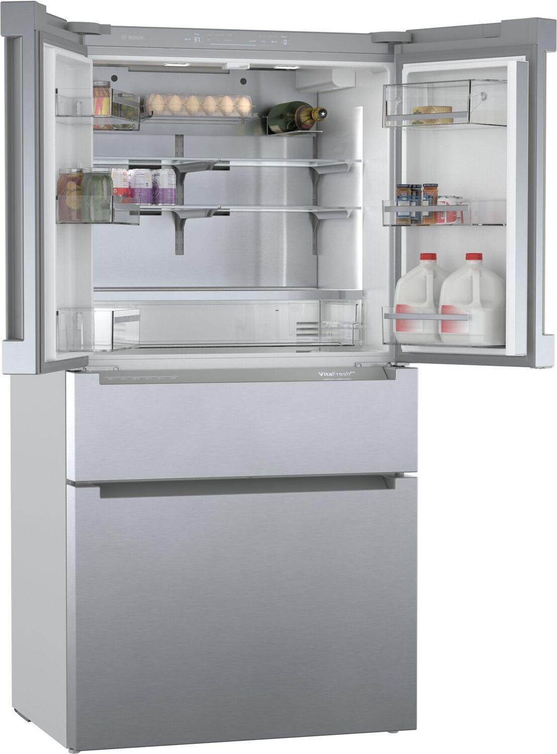 Bosch 800 Series French Door Bottom Mount Refrigerator 36