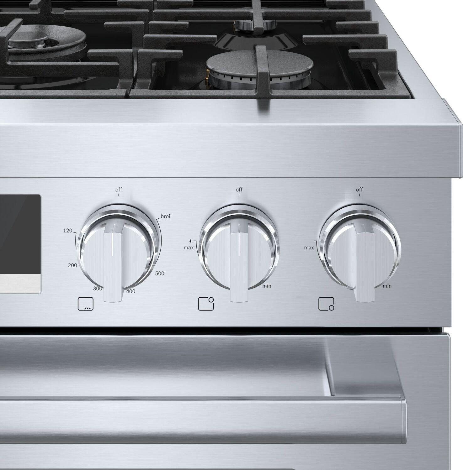 Bosch 800 Series Gas Freestanding Range 30