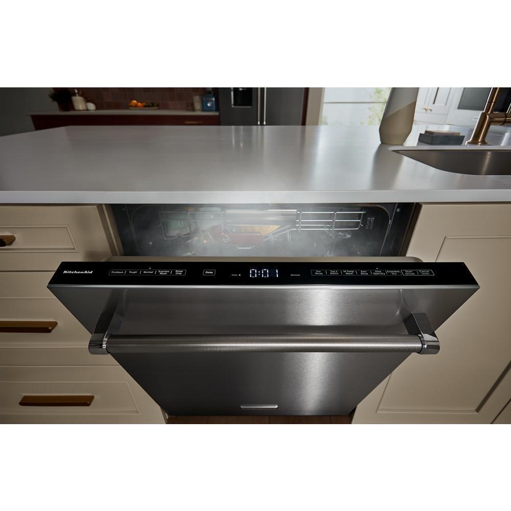 Kitchenaid 39 dBA PrintShield? Finish Flush-to-Cabinet Dishwasher with FreeFlex? Fit Third Level Rack