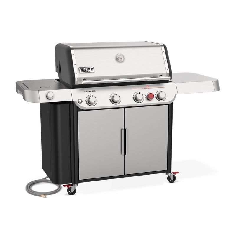 Weber GENESIS S-435 Gas Grill - Stainless Steel Natural Gas