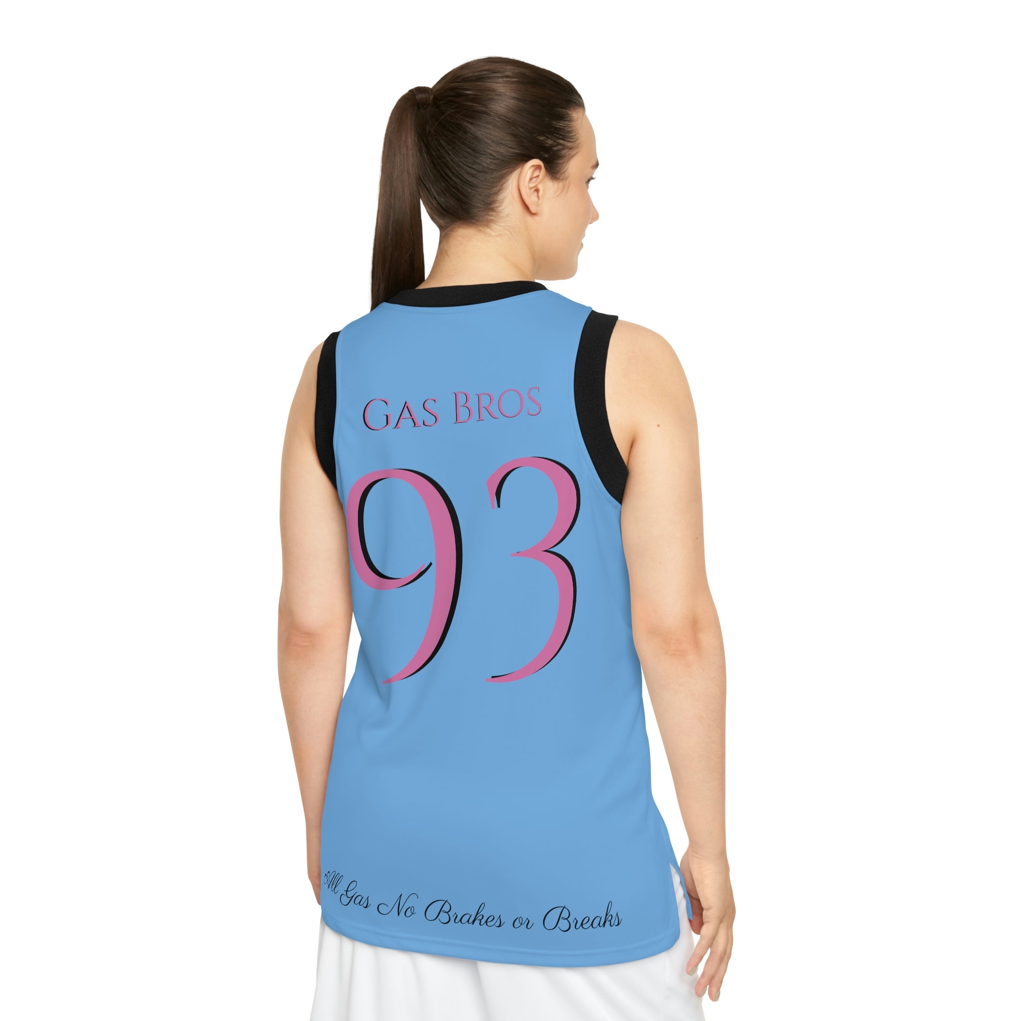Bubble Gum flavored Gas Bros Unisex Basketball Jersey