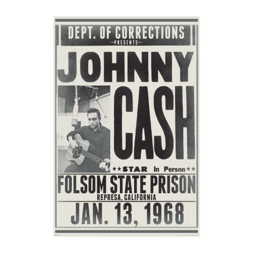 Johnny Cash: Folsom State - Poster