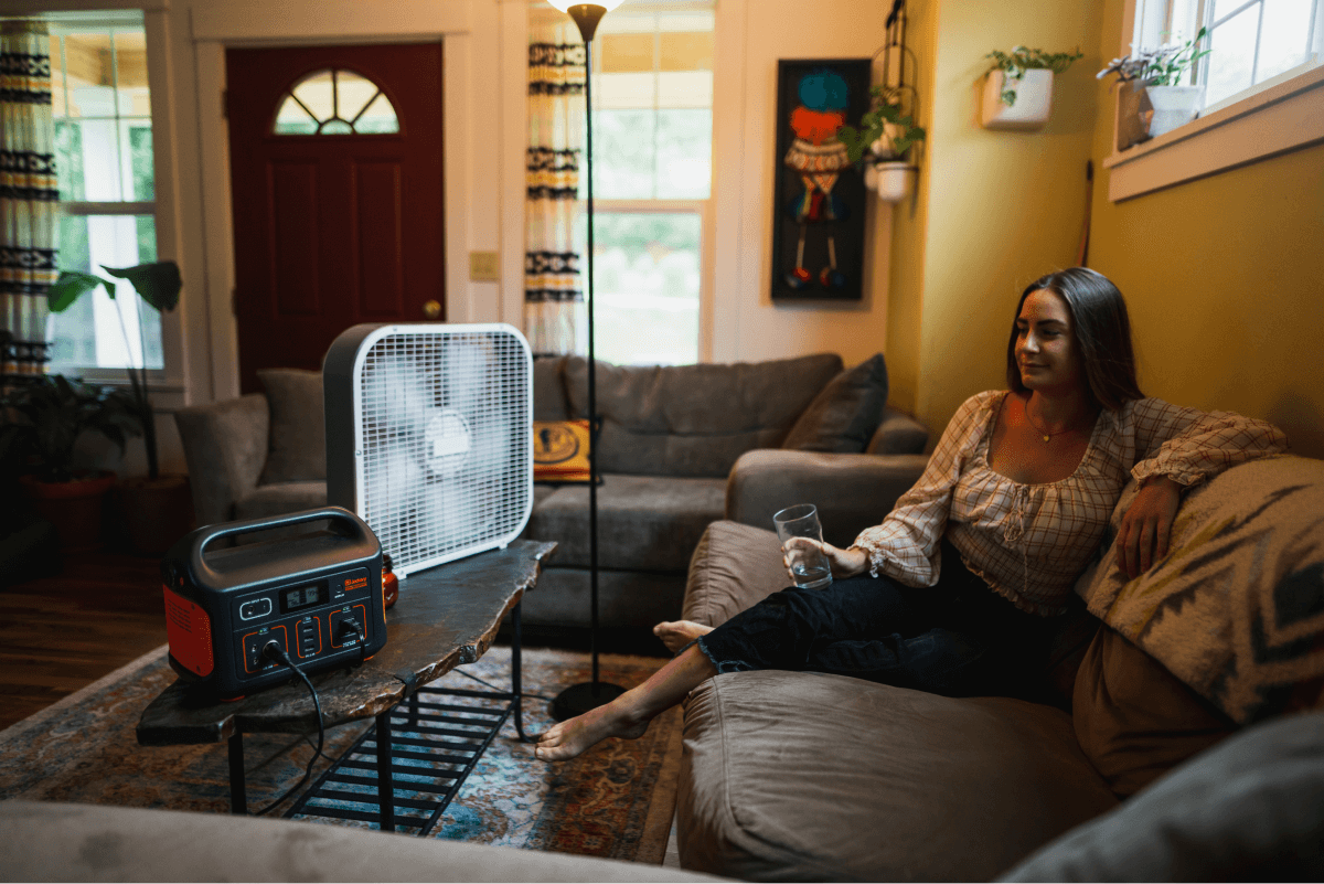 Generadores Solares Jackery para Ventiladores