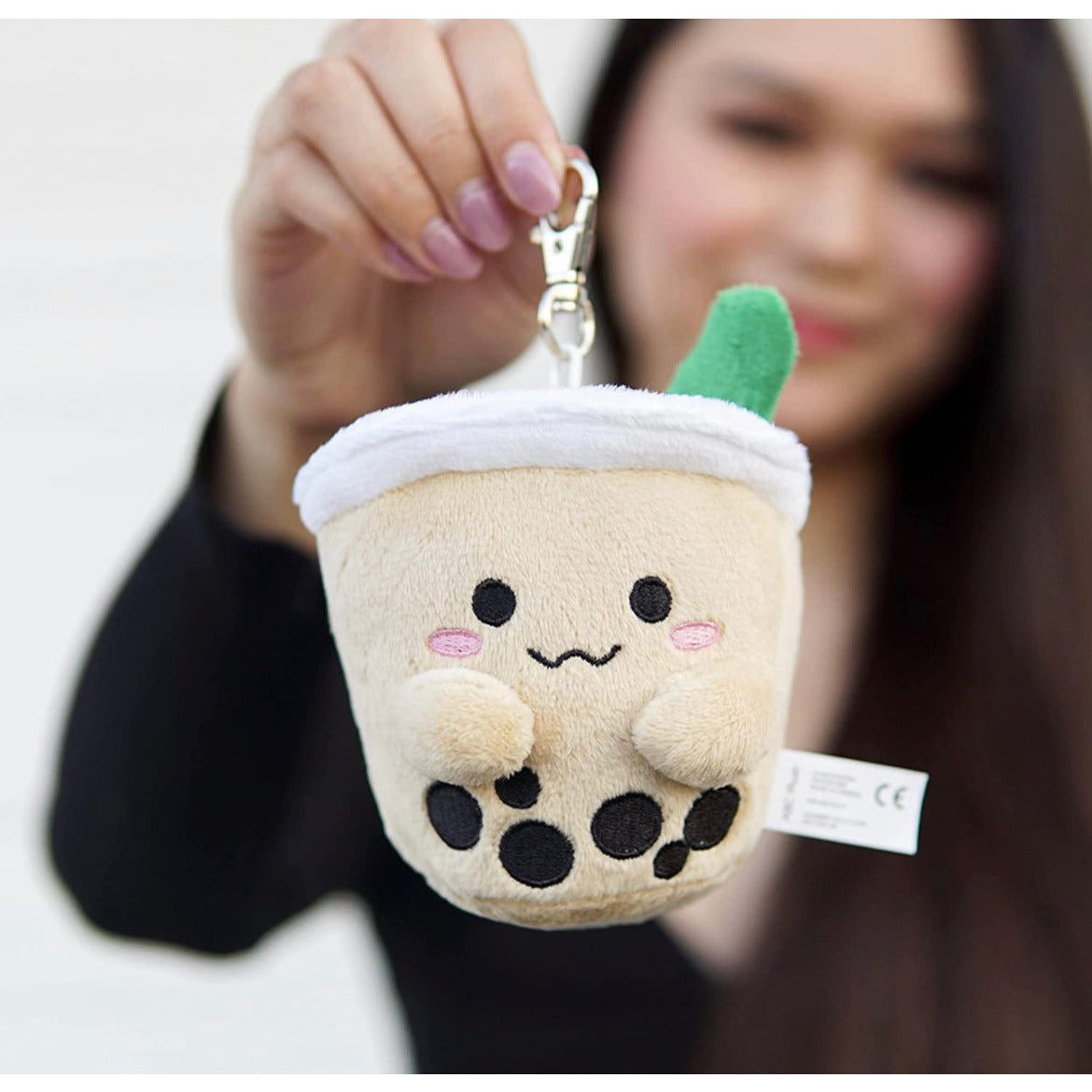 ABC Boba Tea Plush Orignial Cute Stuffed Animal Toy for Wallet, Backpack or Purse 5