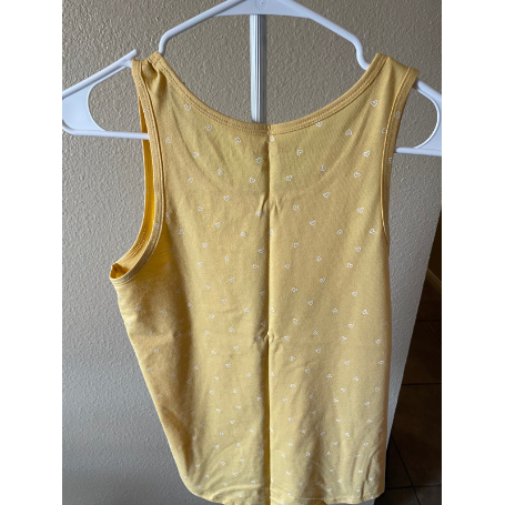 Girls cat & jack shirt yellow XXL STYLE 7WW6L light mustard