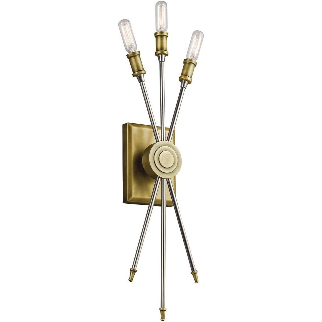 Kichler 42203NBR Three Light Wall Sconce