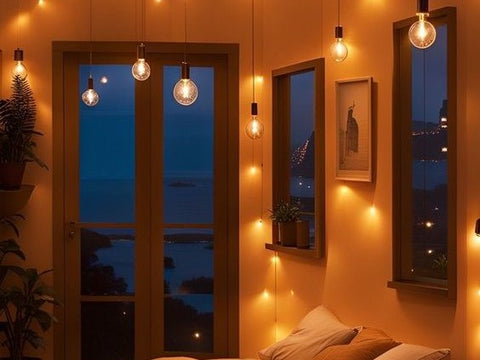 string lights nursery