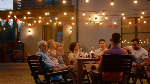 Outdoor Patio String Lights