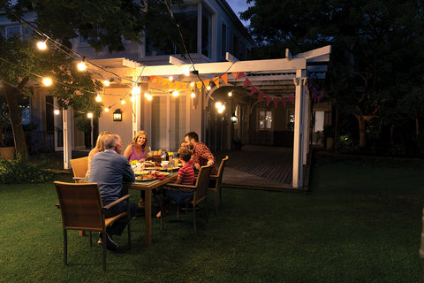 String Lights Yard