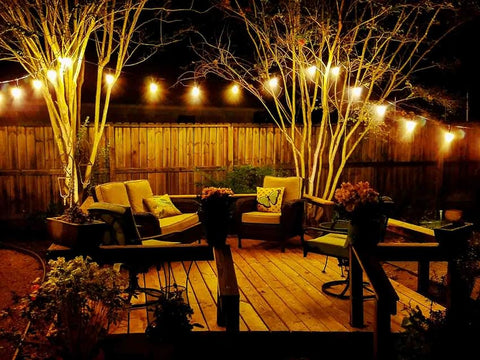 String Lights For Dinner