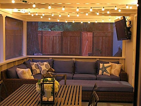 string lights indoor