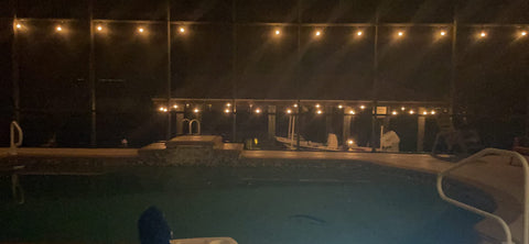 String Lights For Courtyard