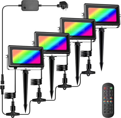 RGB color floodlight