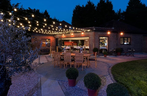 String Lights For Fence