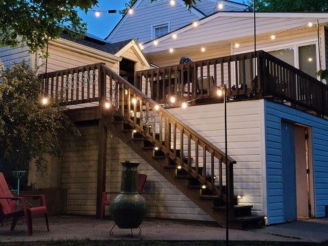 String Lights For Winter