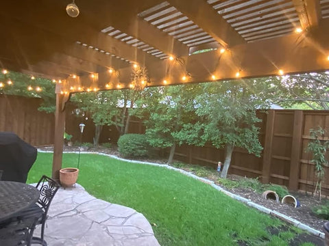 Outdoor Christmas String Lights