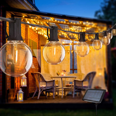 Patio String Lights Idea