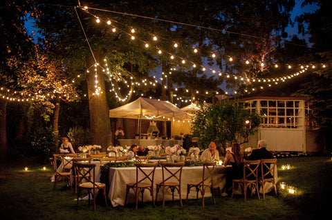 String Lights Yard