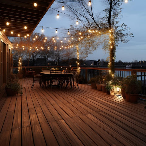 String Lights For Camping