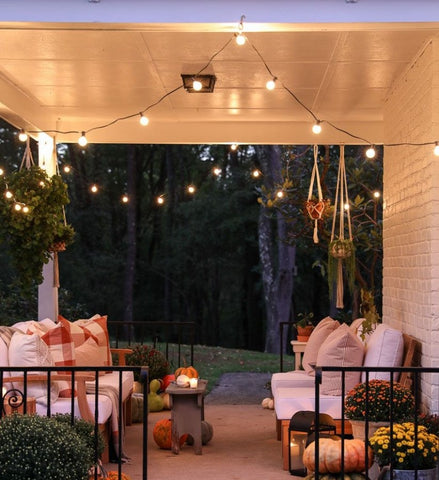 String Lights Yard