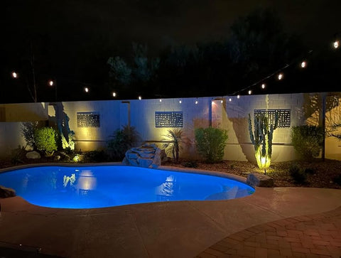 Outdoor Christmas String Lights
