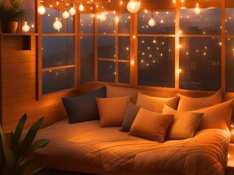 string lights nursery