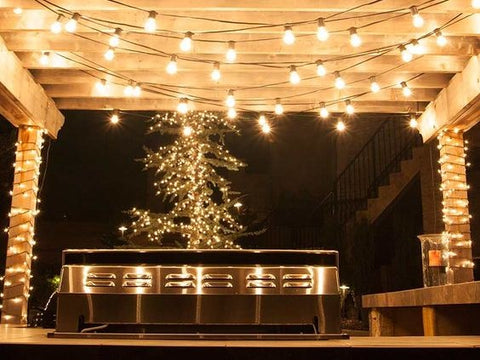 string lights inside